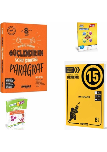 Güçlendiren Paragraf- Hız Deneme - Yerim Seni LGS Türkçe Fen Deneme