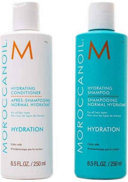 Hydrating Şampuan 250 ml + Hydrating Saç Bakım Kremi 250 ml