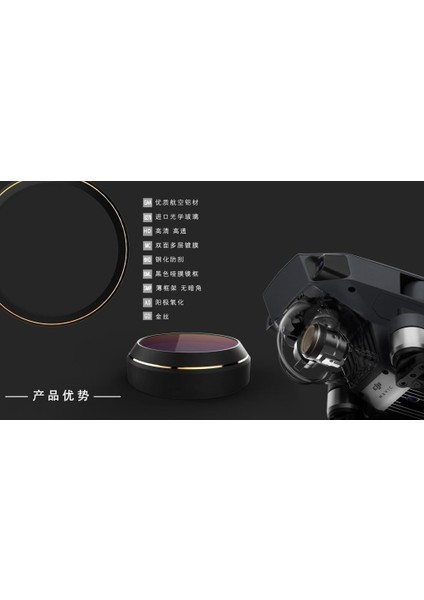 Dji Mavic Pro Gimbal Kamera Lensi Için Nd2 Hd Filtre Nötr Yoğunluk Jsr fırsatları