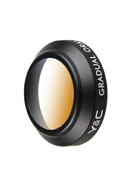 Djı Mavic Pro Yc Lens Kamera Degrade Filtre Turuncu Renk