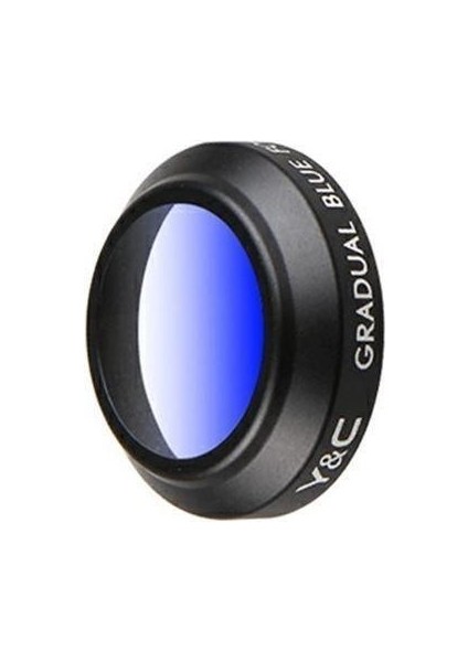 Djı Mavic Pro Yc Lens Kamera Degrade Filtre Mavi Renk