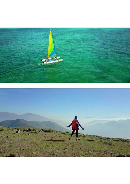 Djı Mavic Pro Yc Lens Kamera Degrade Filtre Mavi Renk