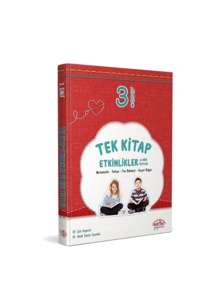 Editör Yayınları 3. Sınıf Tek Kitap Etkinlikler ve Mini Testler