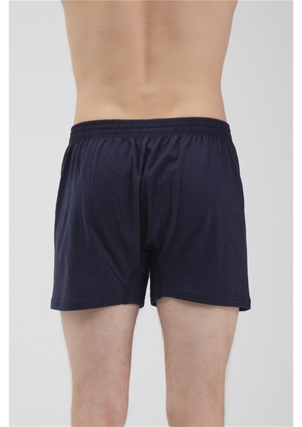 Erkek Pamuklu Düz Boxer 3'lü Set 1119 Lacivert modelleri