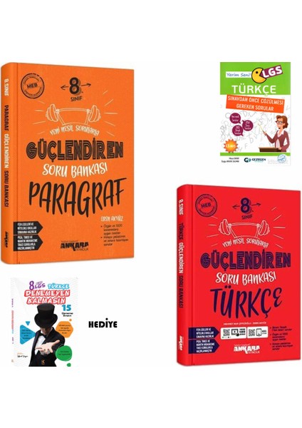 8.Sınıf LGS Güçlendiren Paragraf- . Güçlendiren Türkçe LGS - YS