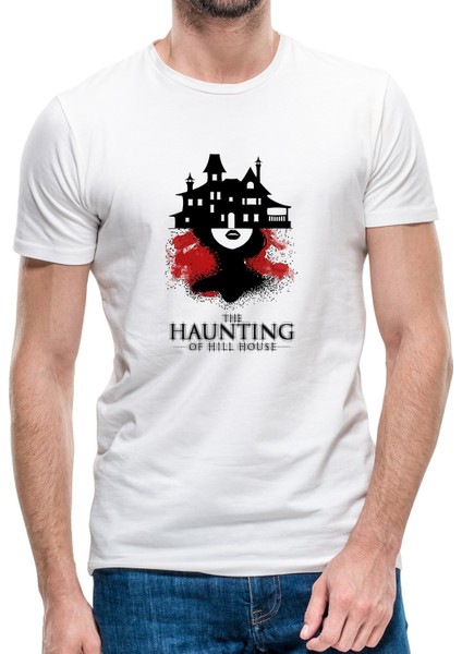 The Haunting Of Hill House Comic Erkek Beyaz Tshirt