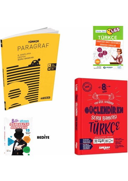 8. Sınıf LGS Hız Yayınları . Paragraf- Ankara . Güçlendiren Türkçe LGS- Ys