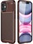 Apple iPhone 12 Mini Kılıf Karbon Silikon Case 1