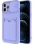 - iPhone 12 Pro Max - Kılıf ​slayt Sürgülü Kart Bölmeli Kartix Kapak 1
