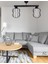Ruby White Glass Dizilone 2 Salon, Antre, Mutfak Avize 4