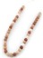 10 mm Şeffaf Kahve Opal Taşı Dizi - DZ4079 2