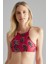Şarap Violet Halter Bikini Üstü 2