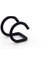Mat Siyah Renkli Earcuff Kulak Kelepçesi Helix Sarmal EX082 2