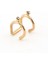 Gold Sarı Renkli Earcuff Kıkırdak Küpe EX096 1