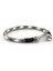 Yeşil Beyaz Paracord Metal Kanca Iki Sıra Erkek Bileklik M011G 2