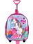 00028 Unicorn Kız Çocuk Çekçekli Anaokulu Sırt Çantası Pembe 1