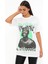 Q-5294 California Love Yazı Baskılı T-Shirt 3