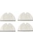 Roborock S50, S51, S55 Uyumlu 4 Adet Mop Fiber Bezi 1
