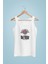 Kadın Beyaz Askılı T-Shirt Dijital Baskılı 1