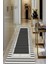 Cappio Tüy Desenli Home Sweet Home Yazılı Oval Halı (Makinada Yıkanabilir Kaymaz DotTaban) - CP399 2