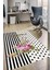 Hardal Gri Tonlu Kanvas Desenli Oval Halı CP597 1
