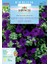Miracle Eflatun Alderman Violet Bodur Petunya Çiçeği Tohumu (800 Tohum) 1