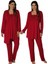 Effort Vişne Sabahlıklı Lohusa Pijama Takımı 2401 1