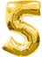 Balonevi 5 Folyo Balon Gold 1