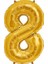 Balonevi 8 Folyo Balon Gold 1