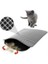 Mia Cat Kedi Kumu Paspası 45 x 58 cm Gri 1