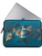 13'' Yaldızlı Çiçek Laptop Kılıfı 2