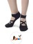 3 Çift Kaydırmaz Tabanlı Pamuklu Pilates ve Yoga Çorabı 1