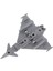 1/100 Ölçekli EF2000 Typhoon Fighter Diecast Ekran Modeli Standlı (Yurt Dışından) 3