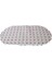 Pvc Banyo Paspası Kabarcıklı Şeffaf Kaymaz Vakumlu Paspas 65 x 35 cm 1