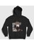 Unisex Siyah Goat Muhammed Ali Kapüşonlu Sweatshirt 1
