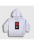 Unisex Çocuk Beyaz Victory Muhammed Ali Kapüşonlu Sweatshirt 1