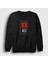 Unisex Siyah Victory Muhammed Ali Sweatshirt 1