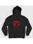 Unisex Siyah Logo Garena Free Fire Kapüşonlu Sweatshirt 1