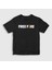 Unisex Çocuk Siyah Logo Free Fire T-Shirt 1