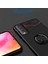Vivo Y20 - Y20S Focus Serisi Yüzük Standlı Silikon Kılıf - Siyah 5