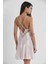 600 Pudra Saten Gecelik 3