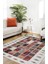 Patchwork Beyaz Zemin Renkli Yıkanabilir Halı HLN830 1