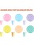 Makaron Karton Tabak, 23 cm x 8 Adet - Pembe 3