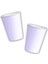 Makaron Karton Bardak, 8 Adet - Lila 1
