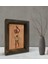 Gift African Woman Dekoratif Doğal Masif Ahşap Çerçeve 15X20CM-1 1