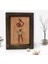 Gift African Woman Dekoratif Doğal Masif Ahşap Çerçeve 15X20CM-1 2
