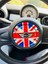 Mini Cooper Direksiyon Göbeği 3D Kaplama Sticker - R55 R56 R57 R58 R59 R60 R61 3