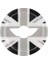 Mini Cooper Direksiyon Göbeği 3D Kaplaması Sticker - R55 R56 R57 R58 R59 R6 R61 1