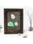 Gift Minimal Çiçekler Tasarımlı Dekoratif Doğal Masif Ahşap Çerçeve 15 x 20 Cm-1 2