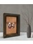 Gift Kelebek Tasarımlı Dekoratif Doğal Masif Ahşap Çerçeve 15 x 20 Cm-1 1